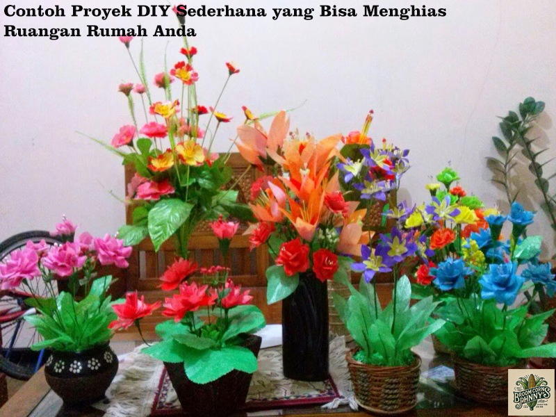 Contoh Proyek DIY Sederhana yang Bisa Menghias Ruangan Rumah Anda
