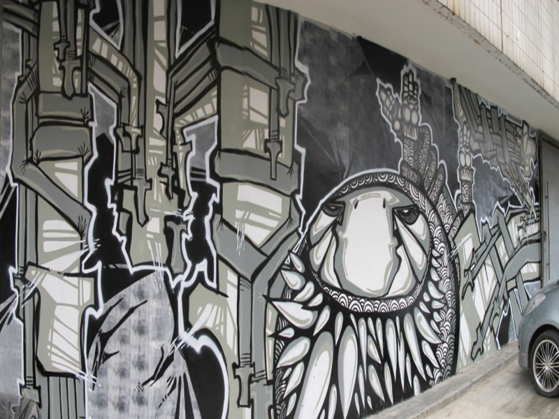 Darbotz Seniman Lukisan Grafiti Mural Yang Mendunia Karna Karyanya