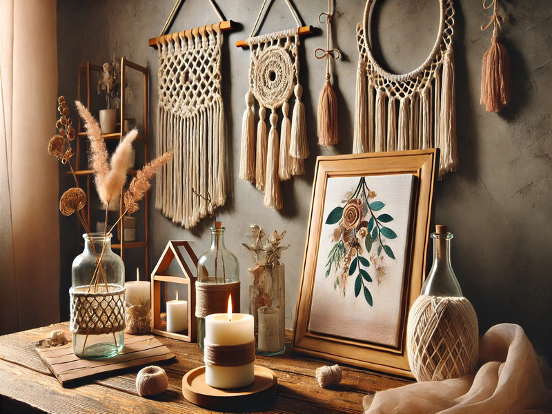 Kerajinan yang Cocok Untuk Home Decor di Rumah, Inspirasi DIY