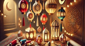 Tutorial Membuat Kerajinan Lampion Ramadhan dari Kertas, Ispirasi Karya Seni Unik