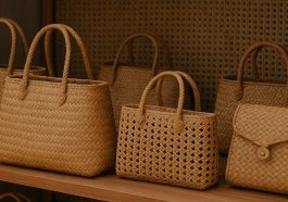 Desain Kerajinan Tangan Tas Anyaman, Karya Seni Lokal Jadi Incaran Para Turis Asing