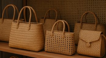 Desain Kerajinan Tangan Tas Anyaman, Karya Seni Lokal Jadi Incaran Para Turis Asing