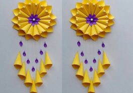 Kerajinan Hiasan Dinding dari Kertas Origami Untuk Menambah Dekorasi Ruang Tamu