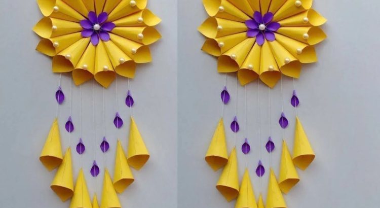 Kerajinan Hiasan Dinding dari Kertas Origami Untuk Menambah Dekorasi Ruang Tamu