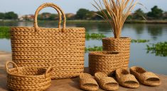 Kerajinan Tangan Khas Semarang dari Bahan Eceng Gondok Tembus Pasar Internasional