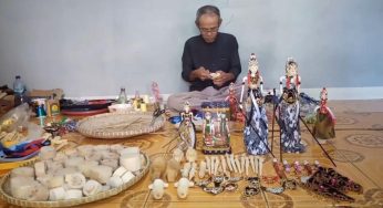 Melihat Kerajinan Wayang Golek Abah Masri Asal Purwakarta di Galeri ‘Diamond Art’