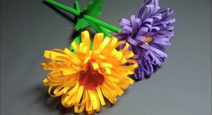 DIY Bunga Kertas untuk Dekorasi Rumah Cantik