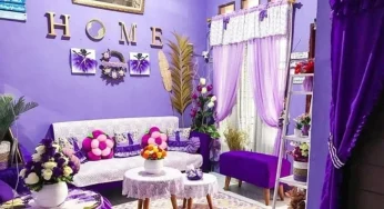 Inspirasi Home Decor Ruang Tamu Ungu yang Estetik, Dijamin Bikin Betah!