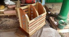 Kerajinan kayu sederhana