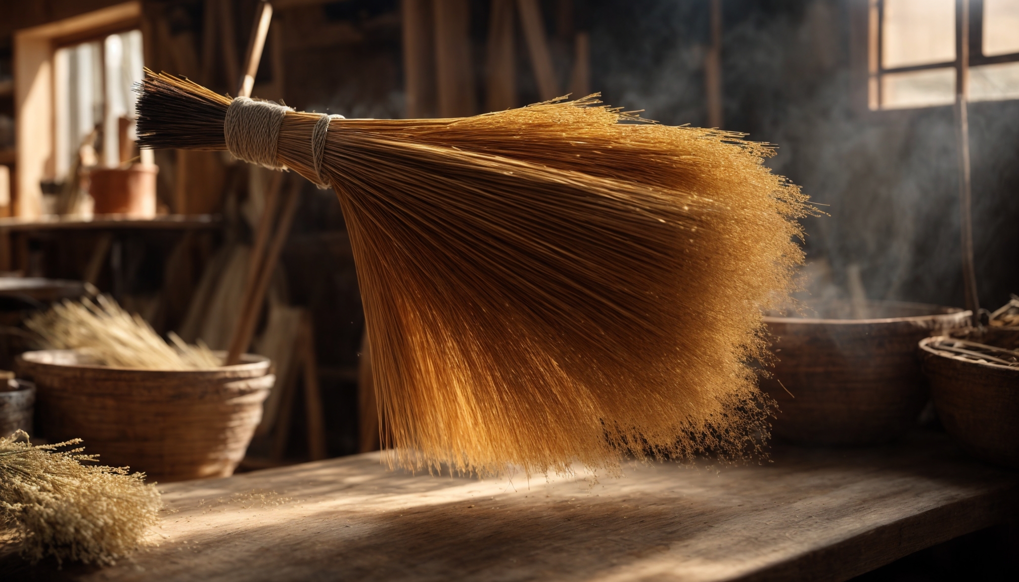 Proses Pembuatan Sapu Broom Corn Secara Tradisional di Indonesia