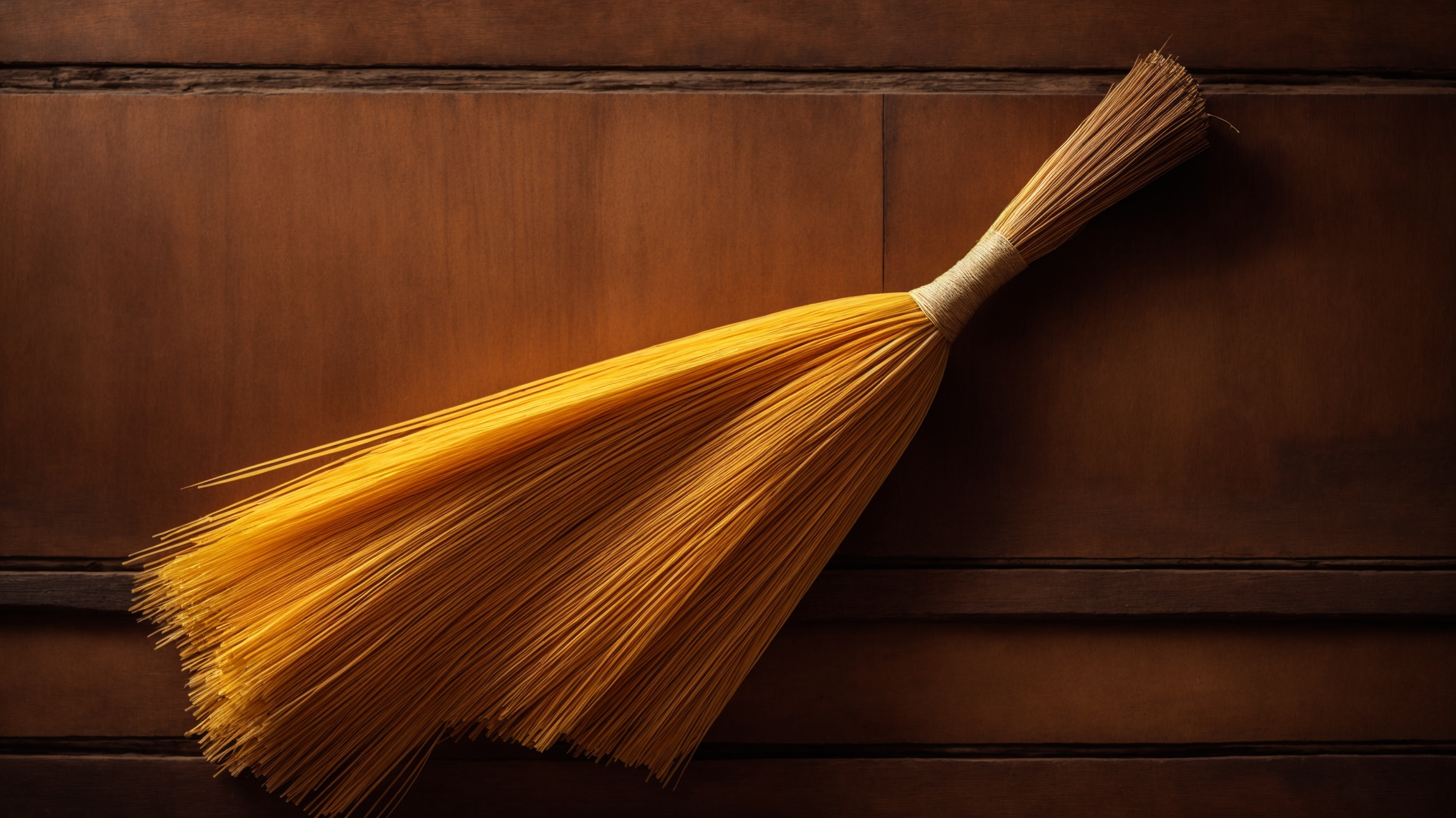Kerajinan sapu tradisional broom corn sebagai dekorasi rumah