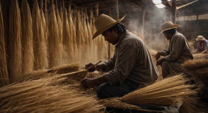 Menguak Proses Detail Seni Kriya Kerajinan Sapu Tradisional Broom Corn Johnnys yang Estetik