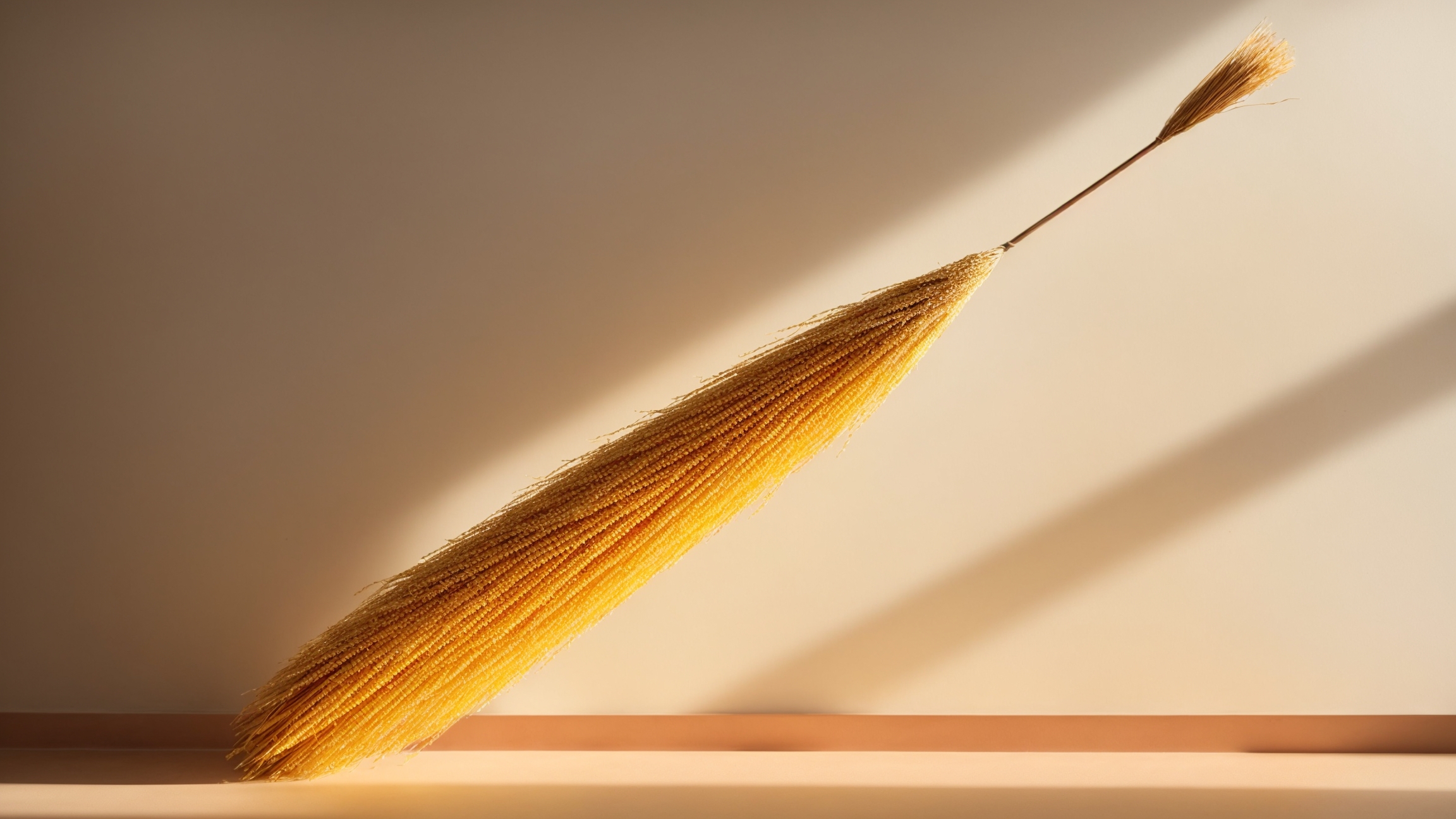 Ornamen kerajinan broom corn johnnys berdesain estetis untuk dekorasi rumah