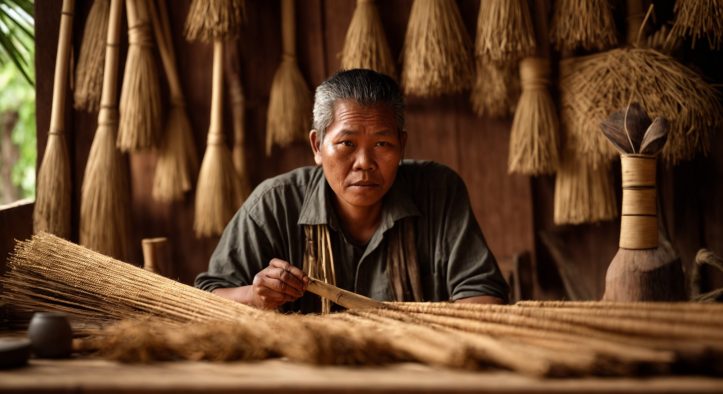 Seni Kerajinan Tangan Nusantara: Melestarikan Estetika dan Kegunaan Khas Sapu Tradisional