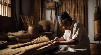 Mengubah Sapu Tradisional Menjadi Pusat Perhatian Dekorasi Rumah Etnik